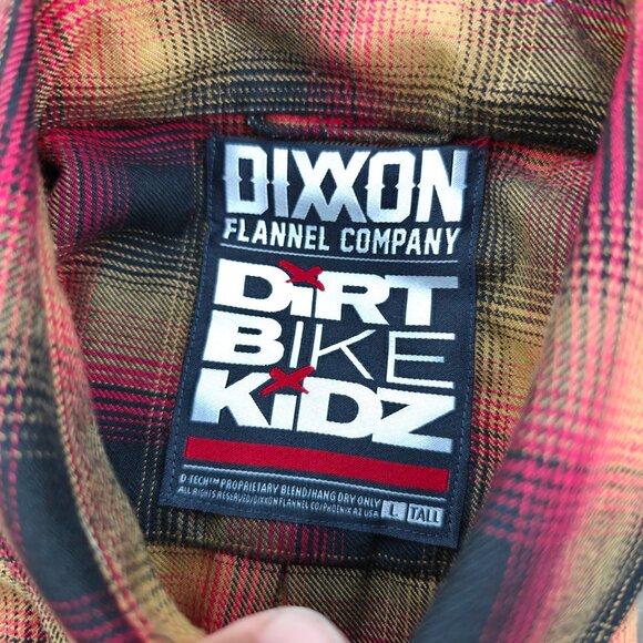 Dixxon Flannel Company - Large Tall LT - Dirt Bike Kidz - Picture 3 of 3